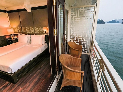 luxur cruises grand deluxe halong+bay+au+co+cruise Halong Bay   Au Co Cruise