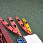 halong bay cruise red dragon junk Kayaks 150x150 Red Dragon Junk