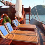 halong bay cruise red dragon junk sundeck 150x150 Red Dragon Junk