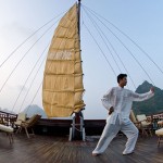 halong bay cruise valentine taichi 150x150 Halong Bay   Valentine Cruise