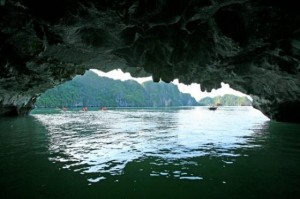 halong bay luxury luon grotto 300x199 Caves, Grottos and Lake in Ha Long Bay