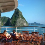 halong bay cruise emeraude sundesk 150x150 Emeraude Cruise