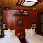 halong bay cruise princess junk twin cabin 150x150 Princess Junk