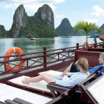 halong bay cruise oriental sail scorpio sundesk 150x150 Halong Oriental Sails